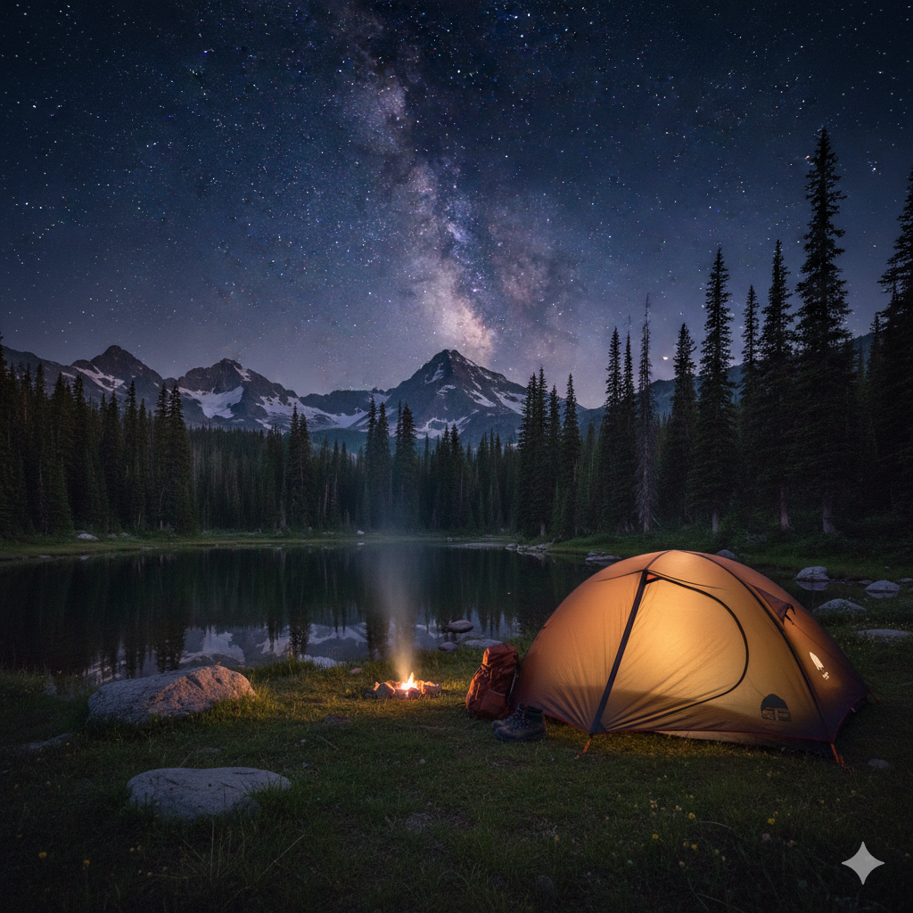 چگونه با انتخاب هوشمندانه چادر شبی آرام در طبیعت داشته باشیم